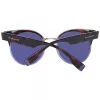 Óculos de sol de mulher ANA HICKMANN HI9164-51H03 - armação dourada/castanha, lentes castanhas degradê, 51 mm