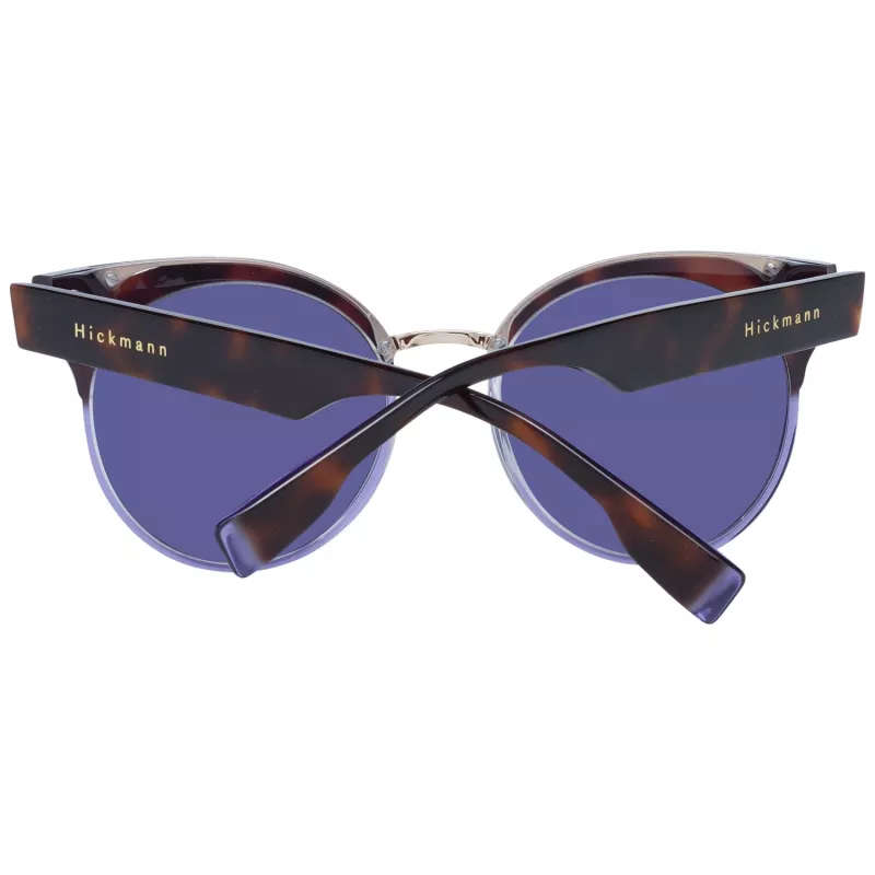 Óculos de sol de mulher ANA HICKMANN HI9164-51H03 - armação dourada/castanha, lentes castanhas degradê, 51 mm
