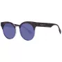 Óculos de sol de mulher ANA HICKMANN HI9164-51H03 - armação dourada/castanha, lentes castanhas degradê, 51 mm
