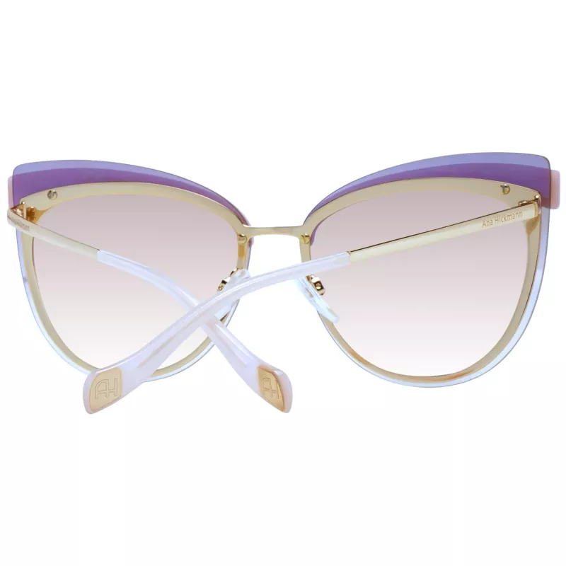 ANA HICKMANN Óculos de sol de mulher AH3178-6604A castanho Havana armação tartaruga lentes castanhas degradê 65 mm