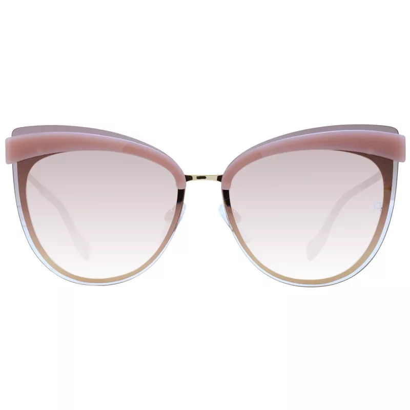 ANA HICKMANN Óculos de sol de mulher AH3178-6604A castanho Havana armação tartaruga lentes castanhas degradê 65 mm