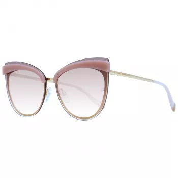 ANA HICKMANN Óculos de sol de mulher AH3178-6604A castanho Havana armação tartaruga lentes castanhas degradê 65 mm