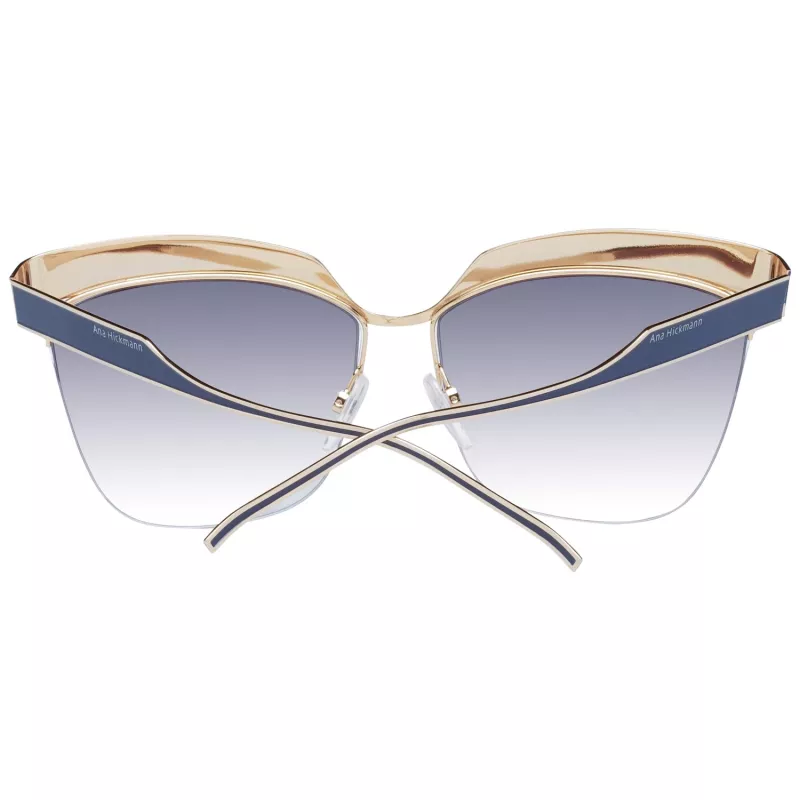 Óculos de sol de mulher ANA HICKMANN AH3179-6206A borboleta acetato Havana castanho lente degradê 62mm