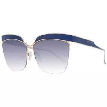 Óculos de sol de mulher ANA HICKMANN AH3179-6206A borboleta acetato Havana castanho lente degradê 62mm