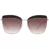 Óculos de sol ANA HICKMANN mulher AH3191-59D02 Havana/castanho armação retangular em acetato lentes castanhas degradê 60/15/145 mm