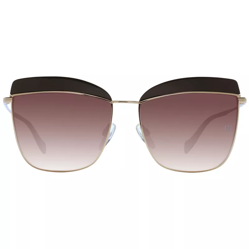 Óculos de sol ANA HICKMANN mulher AH3191-59D02 Havana/castanho armação retangular em acetato lentes castanhas degradê 60/15/145 mm
