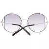 Óculos de sol de mulher ANA HICKMANN AH3192-5304D Havana castanho acetato armação retangular com lentes castanhas degradê em policarbonato 53mm