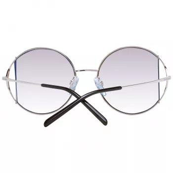 Óculos de sol de mulher ANA HICKMANN AH3192-5304D Havana castanho acetato armação retangular com lentes castanhas degradê em policarbonato 53mm