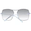 Óculos de sol de mulher ANA HICKMANN AH3193-5803A castanho Havana armação quadrada em acetato lentes castanhas degradê 58/16/145 mm