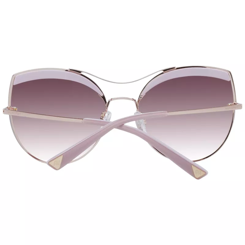 ANA HICKMANN óculos de sol mulher AH3207-59H01 Butterfly Cat Eye armação em acetato lentes castanhas degradê UV400