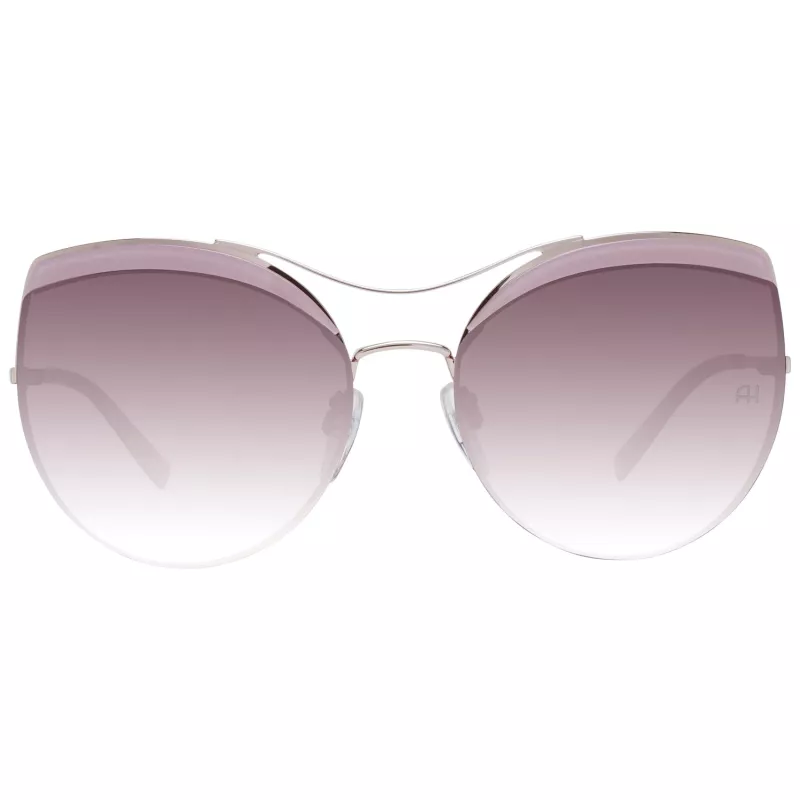 ANA HICKMANN óculos de sol mulher AH3207-59H01 Butterfly Cat Eye armação em acetato lentes castanhas degradê UV400