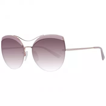 ANA HICKMANN óculos de sol mulher AH3207-59H01 Butterfly Cat Eye armação em acetato lentes castanhas degradê UV400