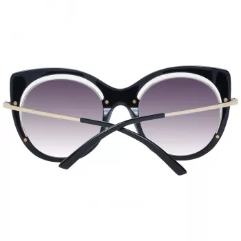 Óculos de sol ANA HICKMANN mulher AH9265-54A01 - armação de acetato preta, lentes de policarbonato cinzentas, proteção UV400, 54/22/145 mm