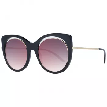 Óculos de sol ANA HICKMANN mulher AH9265-54A01 - armação de acetato preta, lentes de policarbonato cinzentas, proteção UV400, 54/22/145 mm