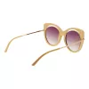 ANA HICKMANN Óculos de sol de mulher AH9265-54H02 Havana armação quadrada de acetato lentes castanhas tonalizadas 54mm