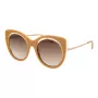 ANA HICKMANN Óculos de sol de mulher AH9265-54H02 Havana armação quadrada de acetato lentes castanhas tonalizadas 54mm