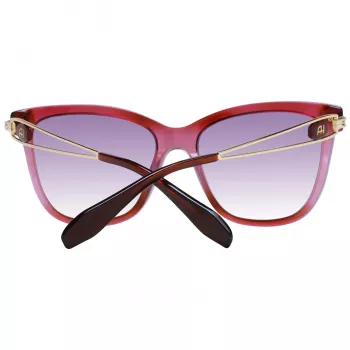 Óculos de sol ANA HICKMANN mulher AH9270-54C02 cat eye armação de acetato lentes degradê castanhas UV400