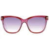 Óculos de sol ANA HICKMANN mulher AH9270-54C02 cat eye armação de acetato lentes degradê castanhas UV400