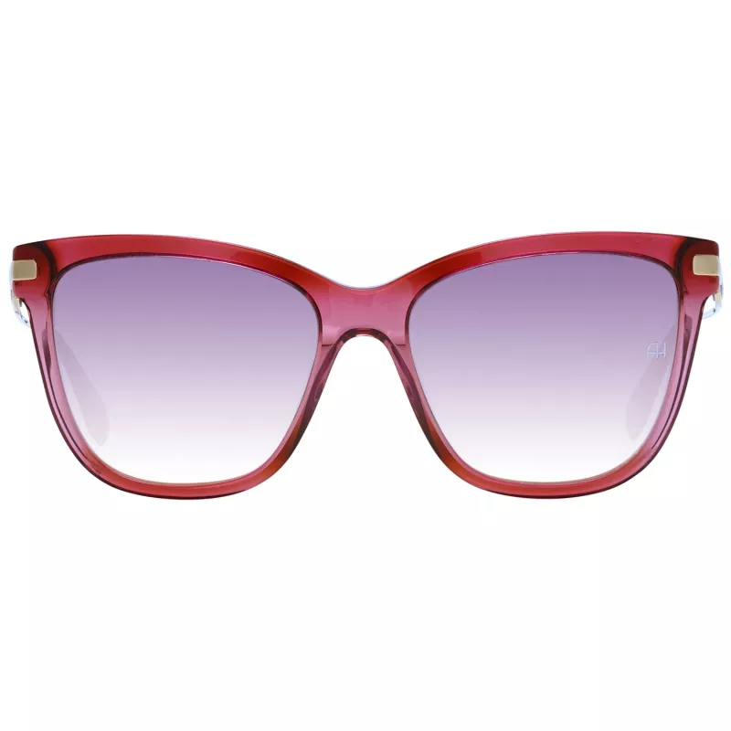 Óculos de sol ANA HICKMANN mulher AH9270-54C02 cat eye armação de acetato lentes degradê castanhas UV400