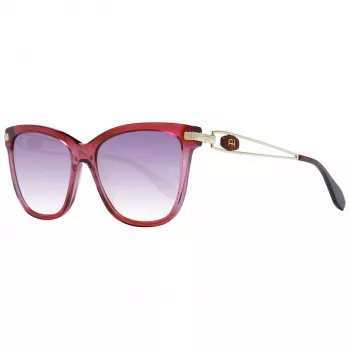Óculos de sol ANA HICKMANN mulher AH9270-54C02 cat eye armação de acetato lentes degradê castanhas UV400