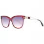 Óculos de sol ANA HICKMANN mulher AH9270-54C02 cat eye armação de acetato lentes degradê castanhas UV400