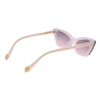 Óculos de sol de mulher ANA HICKMANN AH9278-64T02 castanho degradê acetato 64mm