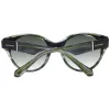 Óculos de sol ANA HICKMANN mulher AH9345-51H01 cat eye armação de acetato Havana lentes castanhas degradê UV400