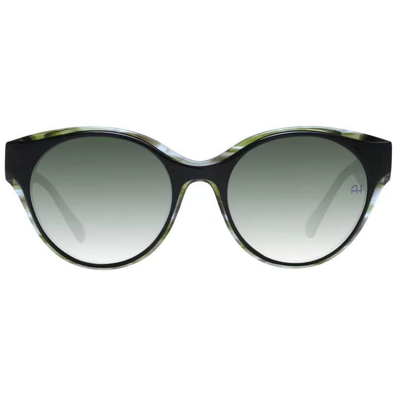 Óculos de sol ANA HICKMANN mulher AH9345-51H01 cat eye armação de acetato Havana lentes castanhas degradê UV400