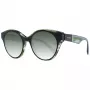 Óculos de sol ANA HICKMANN mulher AH9345-51H01 cat eye armação de acetato Havana lentes castanhas degradê UV400