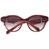 Óculos de sol de mulher ANA HICKMANN AH9345-51H03 borboleta/quadrado armação de acetato castanha lentes tingidas 53 mm