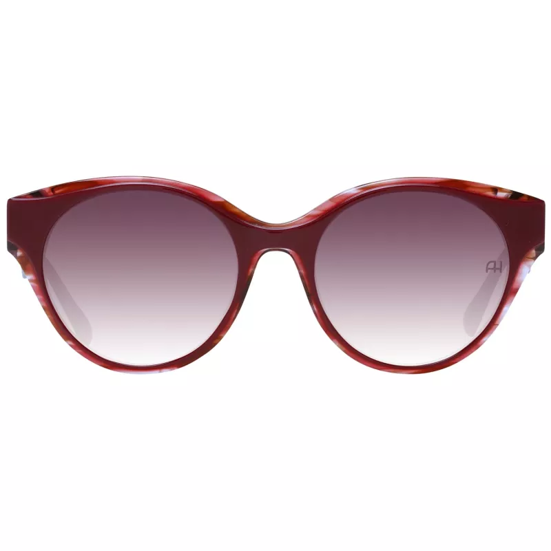 Óculos de sol de mulher ANA HICKMANN AH9345-51H03 borboleta/quadrado armação de acetato castanha lentes tingidas 53 mm