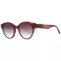 Óculos de sol de mulher ANA HICKMANN AH9345-51H03 borboleta/quadrado armação de acetato castanha lentes tingidas 53 mm