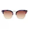 ANA HICKMANN óculos de sol de mulher HI3037A-54H02 armação borboleta Havana lentes Brown Gradient 51/22/145 mm