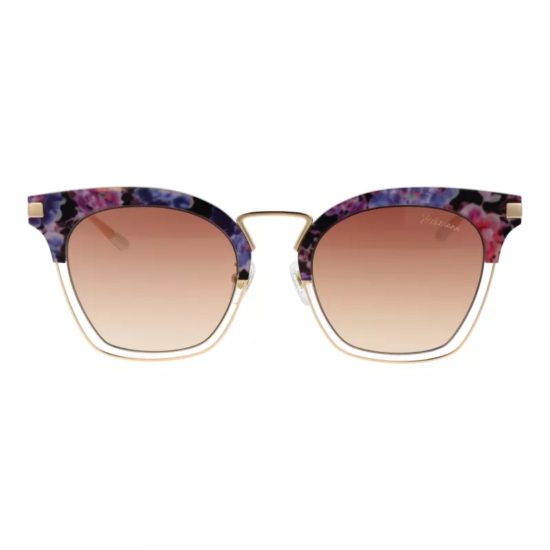 ANA HICKMANN óculos de sol de mulher HI3037A-54H02 armação borboleta Havana lentes Brown Gradient 51/22/145 mm