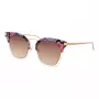 ANA HICKMANN óculos de sol de mulher HI3037A-54H02 armação borboleta Havana lentes Brown Gradient 51/22/145 mm