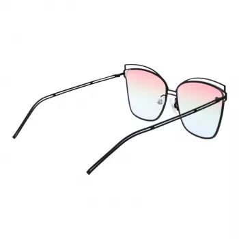 Óculos de sol de mulher ANA HICKMANN HI3049-6109A - acetato Havana forma quadrada oversized - lentes castanhas degradê - 61/15/145 mm