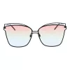 Óculos de sol de mulher ANA HICKMANN HI3049-6109A - acetato Havana forma quadrada oversized - lentes castanhas degradê - 61/15/145 mm