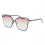 Óculos de sol de mulher ANA HICKMANN HI3049-6109A - acetato Havana forma quadrada oversized - lentes castanhas degradê - 61/15/145 mm