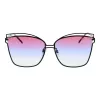 Óculos de sol ANA HICKMANN mulher HI3049-6109B Havana castanho acetato armação quadrada lentes degradê castanhas 61/15/145 mm