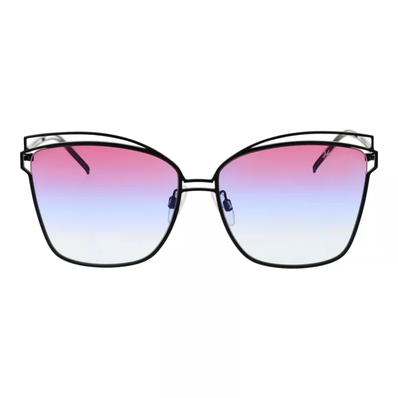 Óculos de sol ANA HICKMANN mulher HI3049-6109B Havana castanho acetato armação quadrada lentes degradê castanhas 61/15/145 mm