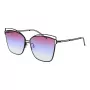 Óculos de sol ANA HICKMANN mulher HI3049-6109B Havana castanho acetato armação quadrada lentes degradê castanhas 61/15/145 mm