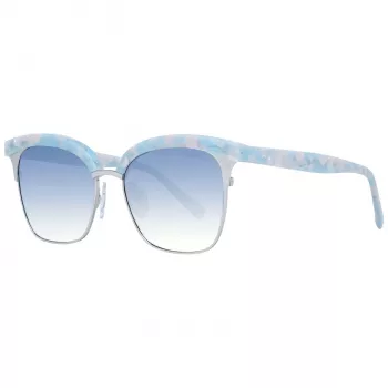 Óculos de sol de mulher ANA HICKMANN HI3051-53G21 - armação de acetato Havana, lentes castanhas degradê, 53 mm