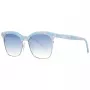 Óculos de sol de mulher ANA HICKMANN HI3051-53G21 - armação de acetato Havana, lentes castanhas degradê, 53 mm