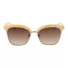 Óculos de sol de mulher ANA HICKMANN HI3051-53G22 - proteção UV400, armação de acetato, lente 53 mm