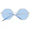 Óculos de sol Ana Hickmann mulher HI3055-5704B borboleta armação de acetato lentes castanhas gradiente 57mm