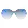 Óculos de sol de mulher ANA HICKMANN HI3058-14003A armação geométrica em acetato Havana lentes castanhas degradê UV400