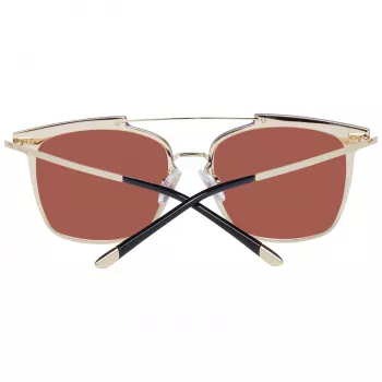 Óculos de sol de mulher ANA HICKMANN HI3061-7004H borboleta oversized com armação degradê e lentes castanhas 70/11/145 mm