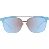 Óculos de sol de mulher ANA HICKMANN HI3061-7004H borboleta oversized com armação degradê e lentes castanhas 70/11/145 mm