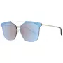 Óculos de sol de mulher ANA HICKMANN HI3061-7004H borboleta oversized com armação degradê e lentes castanhas 70/11/145 mm