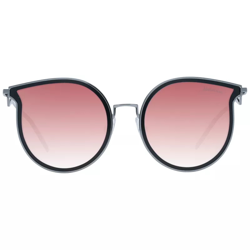 Óculos de sol de mulher ANA HICKMANN HI3066-5402A dourado/castanho Butterfly armação de metal lentes degradê castanhas 54 mm